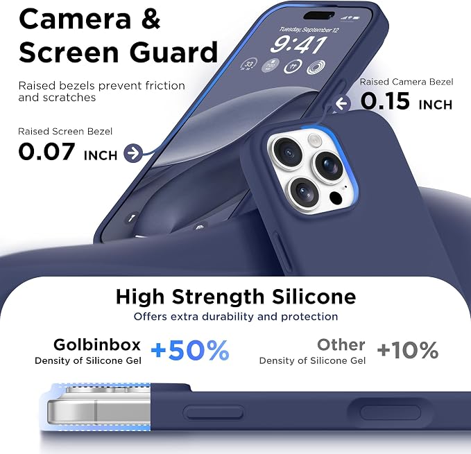 GolbinBox Magnetic for iPhone 16 Pro Case, Compatible