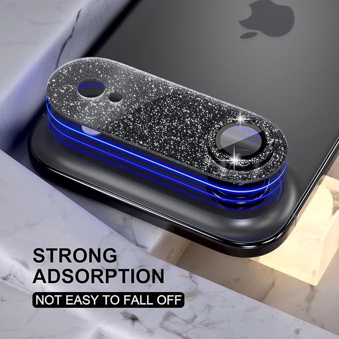 Choiche Compatible for iPhone 17 Air Camera Lens Protector, Bling Camera Cover