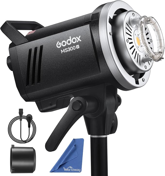 Godox MS300V MS300-V Compact Studio Strobe Flash Light - 300W