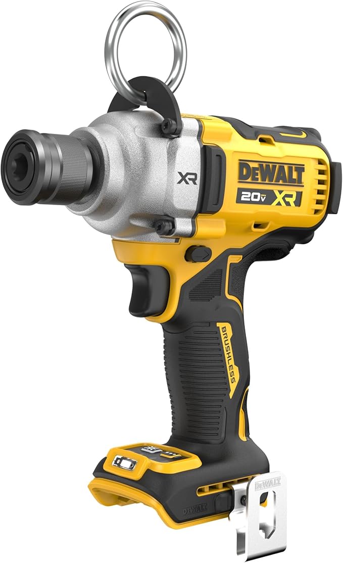 DEWALT 20V MAX XR Impact Wrench Cordless 7/16 inch Brushless Impact Gun, 4-Mode Speed Selection Including Timber Screw, Tool Only (DCF937B)