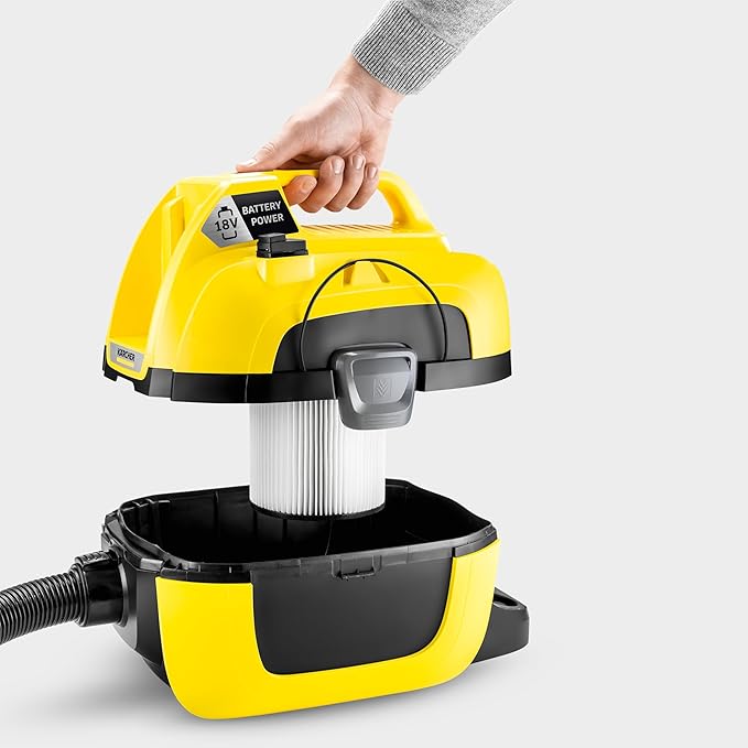 Karcher WD Cartridge Filter for WD 1 Classic Wet Dry Vacuum Cleaners - Replacement Vacuum Filter