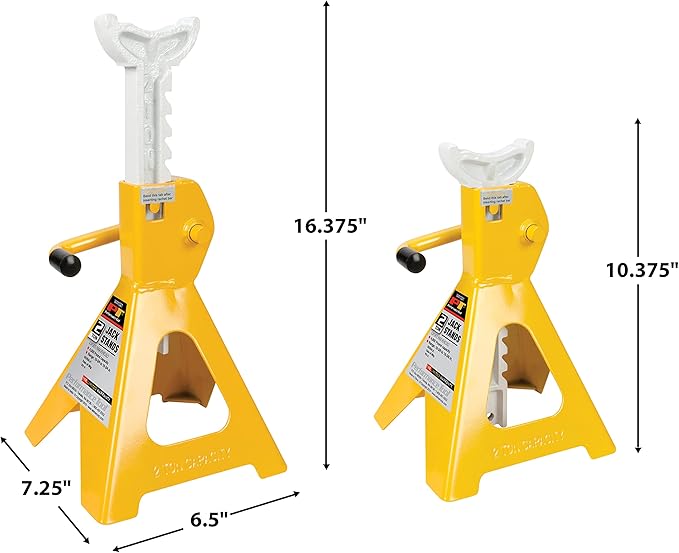Performance Tool W1605 2-Ton Trolley Jack and Stand