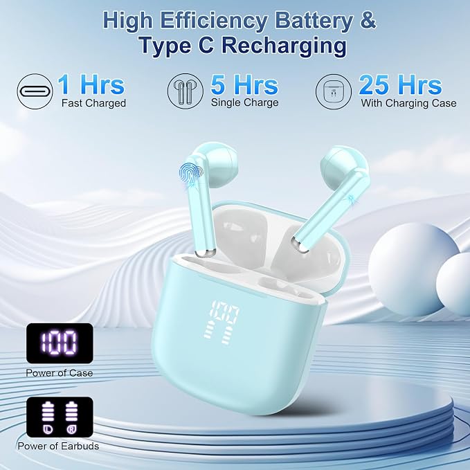 2026 AI Translation Earbuds Real Time, 165 Language Translator Earbuds 3-in-1