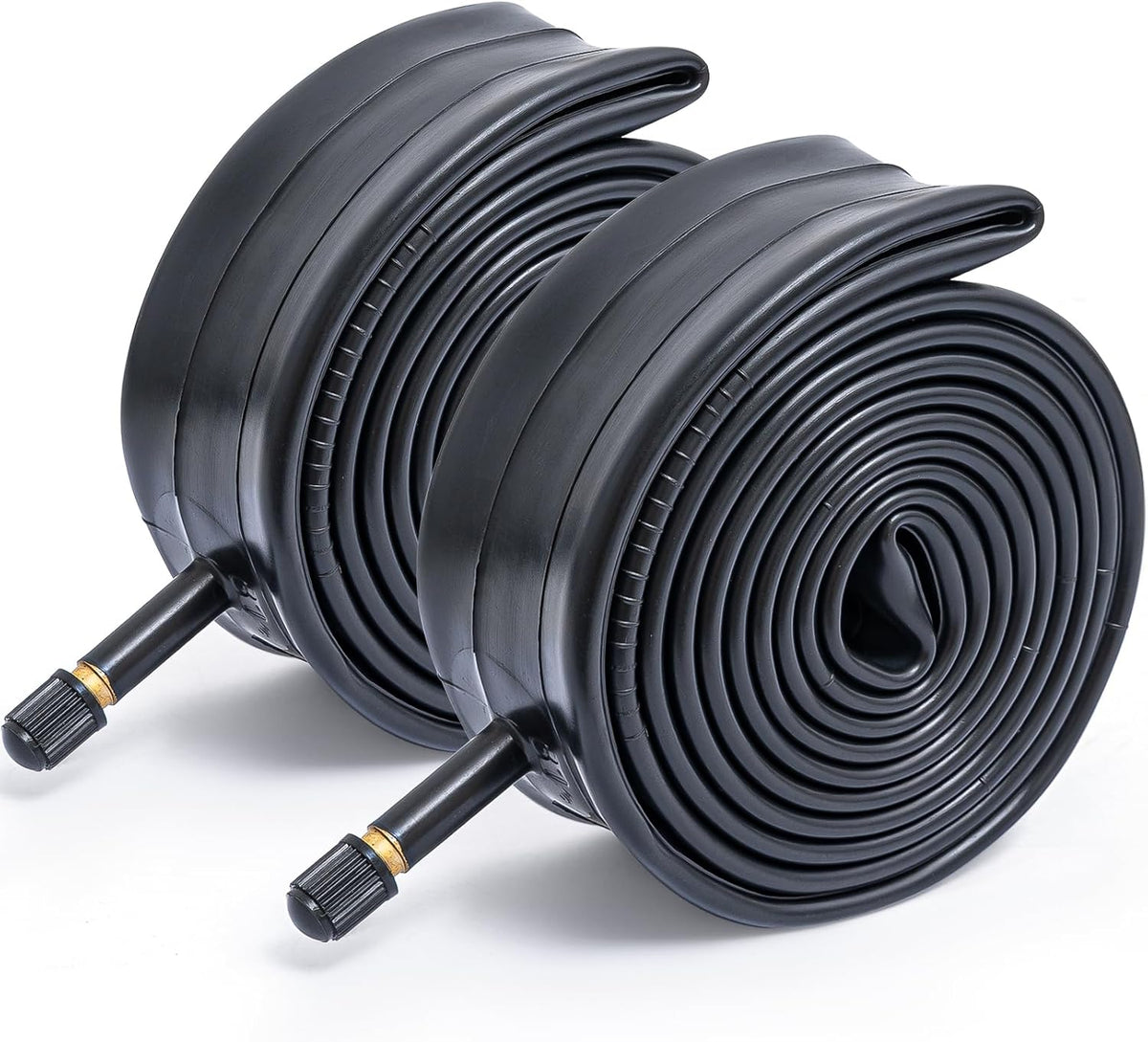 Reliable 24" Bike Tubes by [Brand Name] - Replacement Inner Tubes for City/Road/Mountain Cycling | 2 Pack, AV32mm Schrader Valve