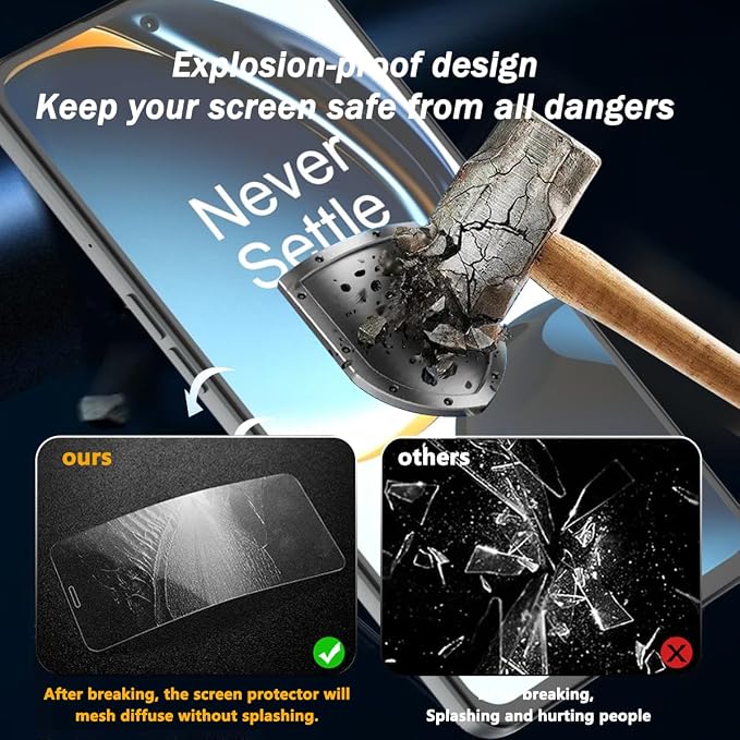 2 Pack Privacy Tempered Glass for OnePlus Nord N30 5G Screen Protector