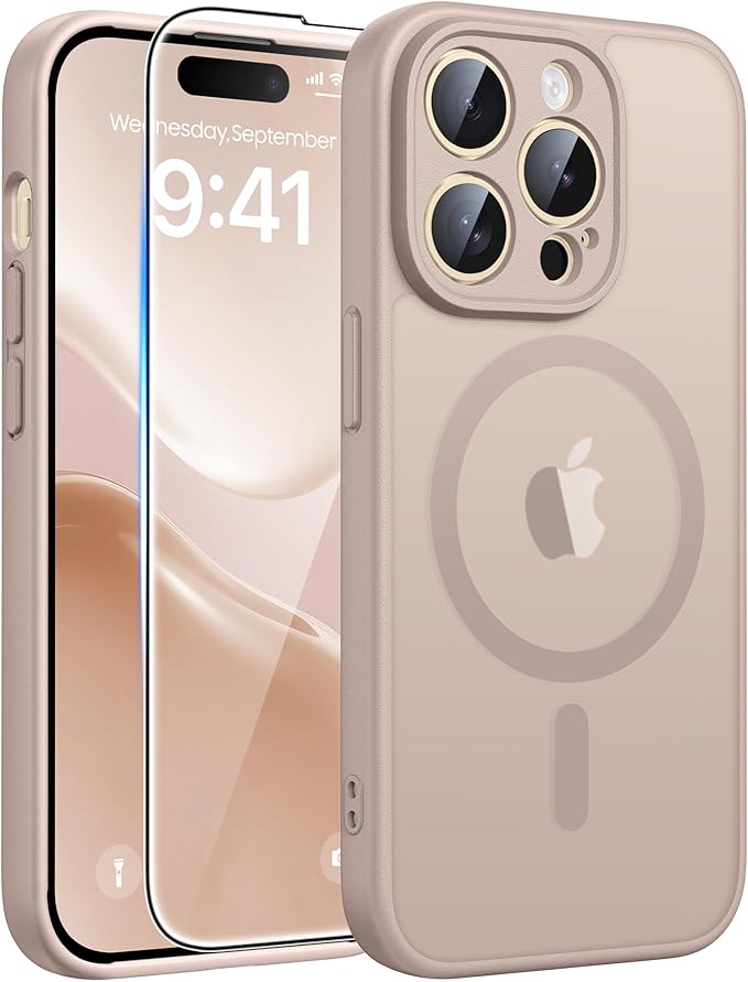 FNTCASE for iPhone 14 Pro Case: Translucent Matte Cases