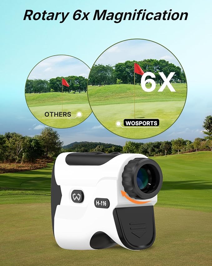 WOSPORTS Golf Rangefinder with Slope