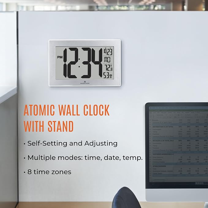MARATHON Atomic Wall Clock