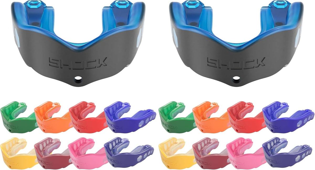 Shock Doctor Mouth Guard - Gel Max Heavy Duty Protection for Sports | Custom Fit for Adult & Youth