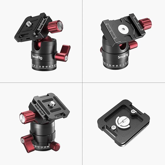 SmallRig Tripod Ball Head 360 Degree Rotating Panoramic Ballhead