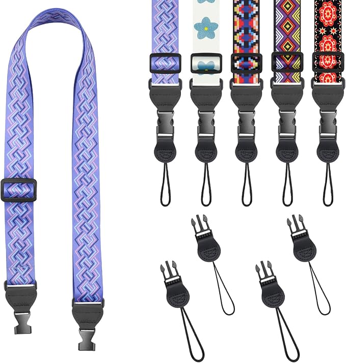 FIEIL Geometric Rhombus Shoulder Strap, Adjustable Camera Strap