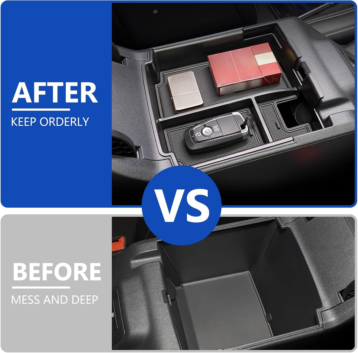 Center Console Organizer Tray Fits for Ford Bronco 4-Door 2025 2026