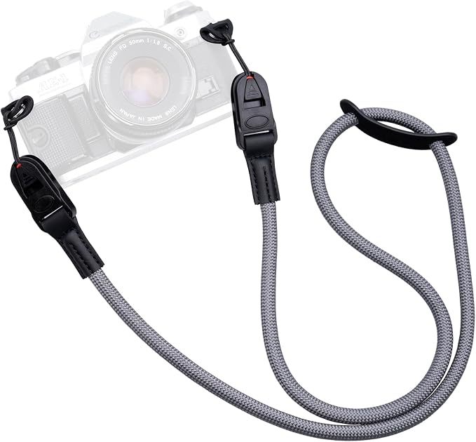 VKO Camera Strap Rope, Quick Release Vintage Cute QD Nylon Neck Shoulder Straps