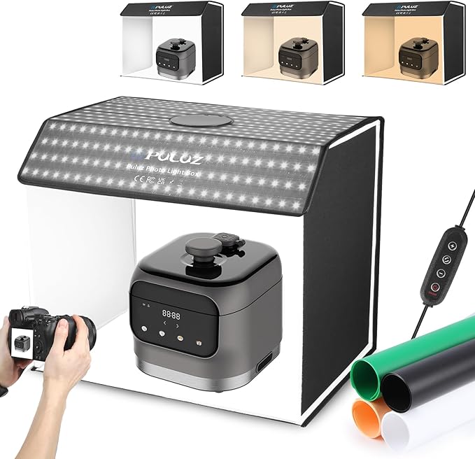 PULUZ Large Light Box, 24x16 inch Photo Studio Box, Photo Background Shooting