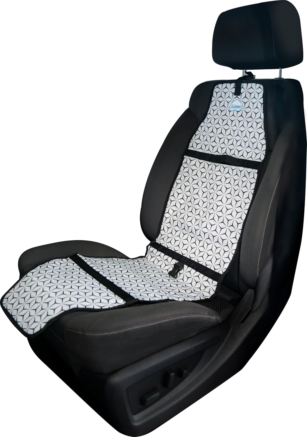 Cool Carats Car Seat Cooling Pad for Adult – COOLTECH Car Seat Cooler for Hot Weather – Innovative Cooling Pad Offers Quick Relief and Comfort, Your Summer Essential for Travel (Brass Monkey)