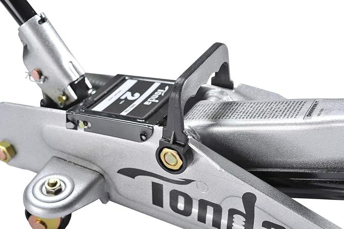 TONDA Floor Jack Silver and Jack Pad Set