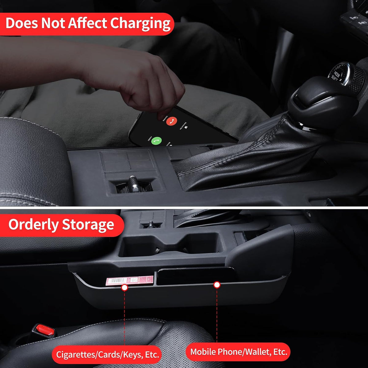 Central Control Silicone Storage Box for 2024-2027 Toyota Land Cruiser 250
