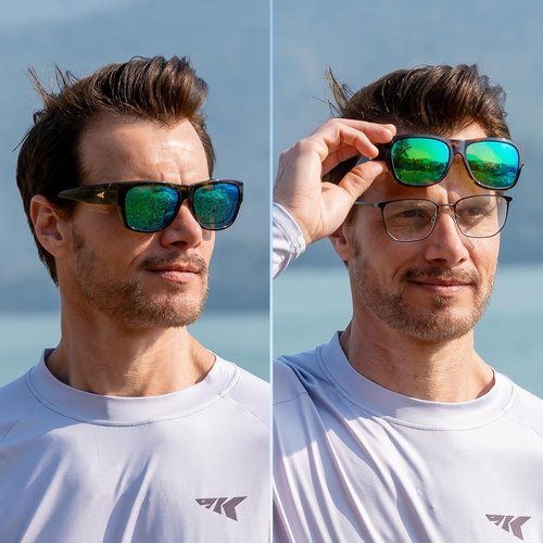 KastKing Chariton Polarized Fit-Over Sunglasses - Perfect for Driving, Fishing, and Outdoor Activities