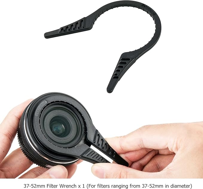 Camera Lens Filter Wrench Kit: PROfezzion 3 Pack Wrench