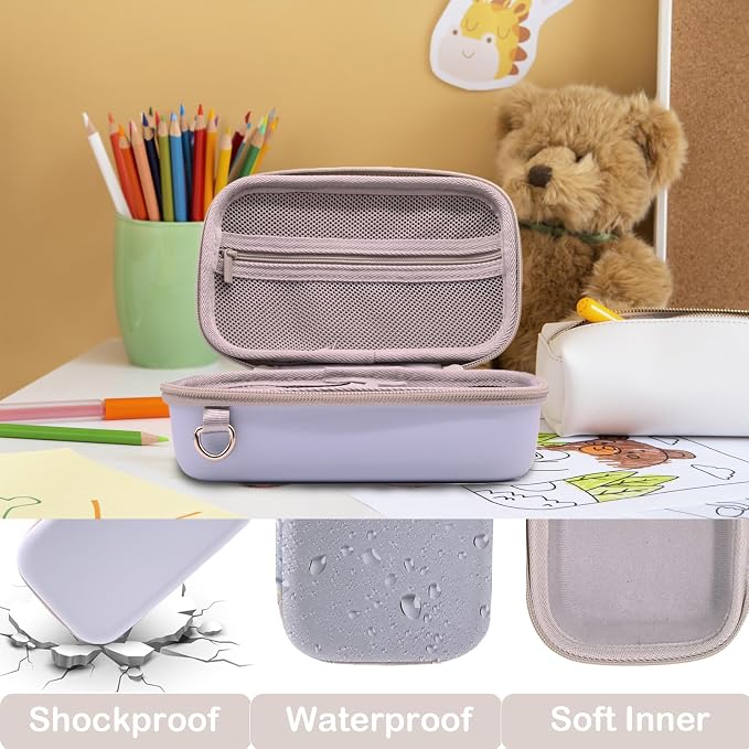 Instant Print Film Camera Case for Kid Cameras & Digital Video Camera, Hard