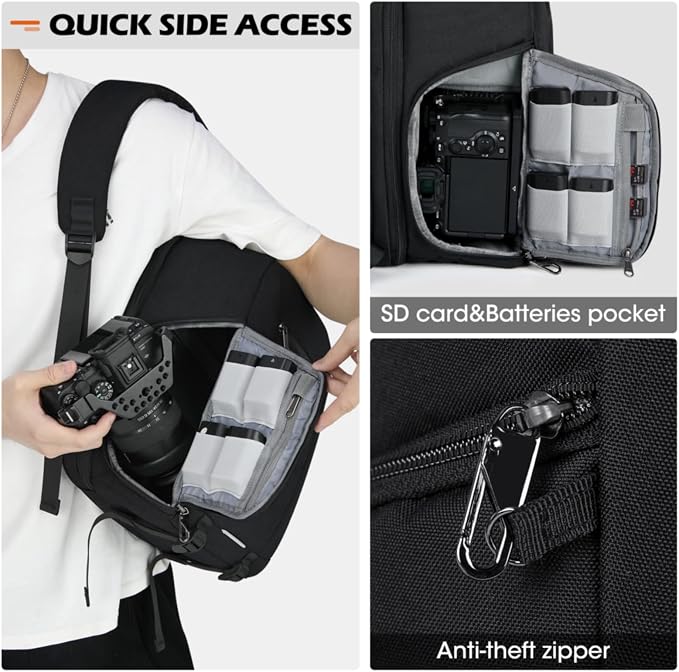 SDYSM Camera Bag Backpack Professional