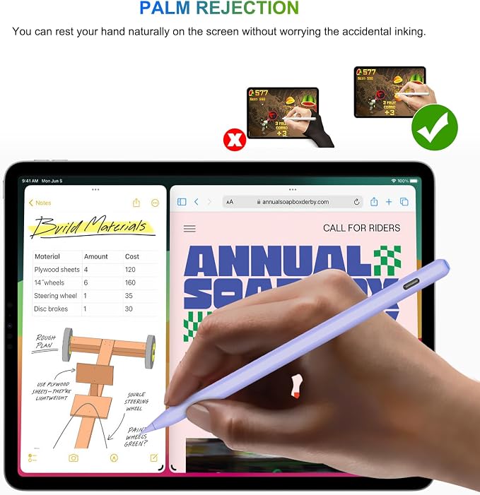 HATOKU Pencil 2nd Generation Wireless Charging, Pencil