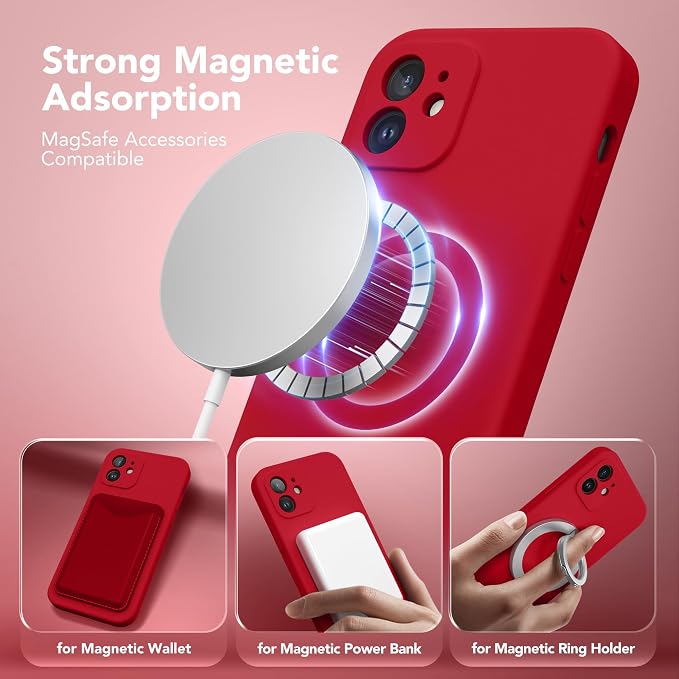 Magnetic for iPhone 12 Case, Compatible