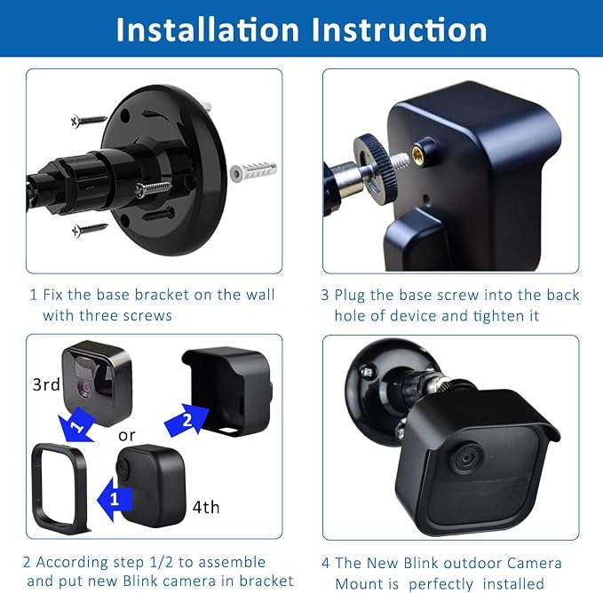 3PACK Blink Outdoor Camera Mount Bracket