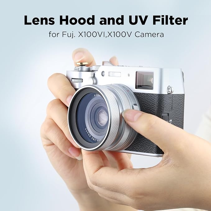 Haoge LUV-X54W Metal Lens Hood