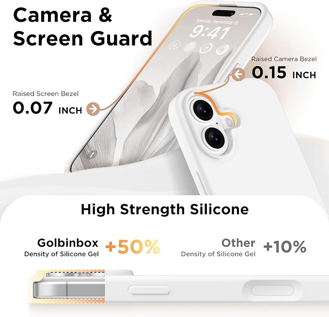 GolbinBox Magnetic for iPhone 17 Case, Compatible