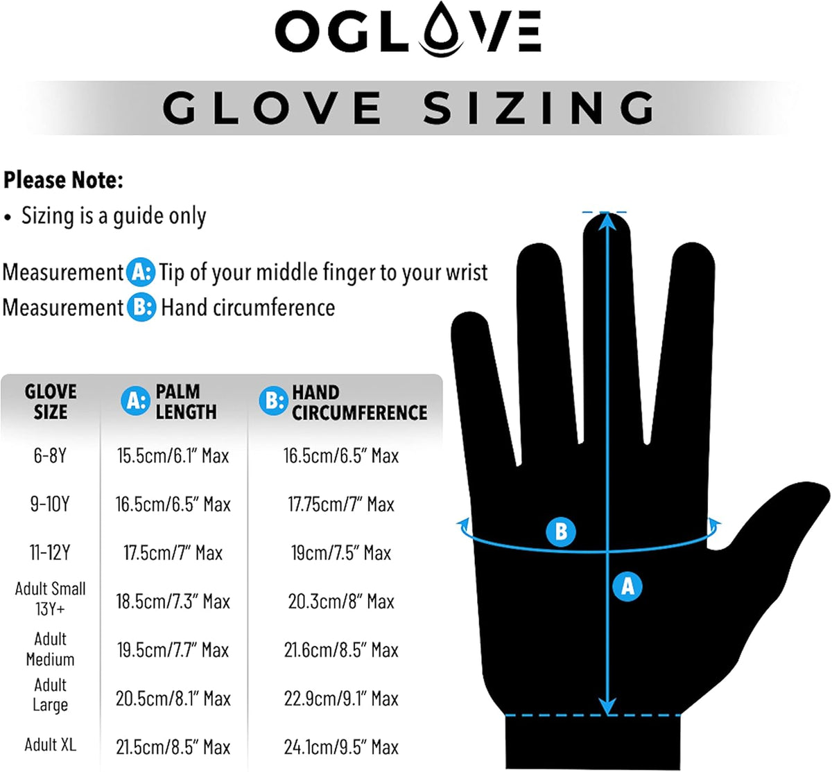 OGLOVE Kids Waterproof Soccer Gloves - Thermal Youth Sports Gloves with Anti-Slip Grip & Touchscreen