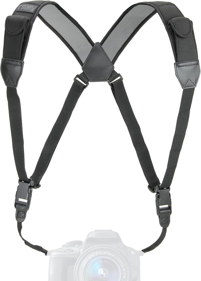 USA Gear DSLR Camera Strap Chest Harness