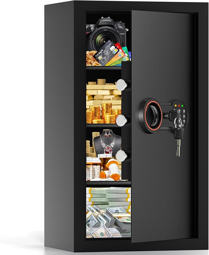 6.0 Cu Ft Large Safe Box for Home Use, 27.6"H Heavy Duty Home Safe