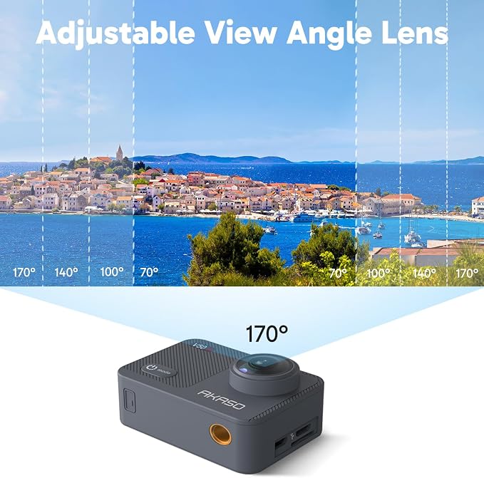 AKASO V50X Native 4K30fps WiFi Action Camera