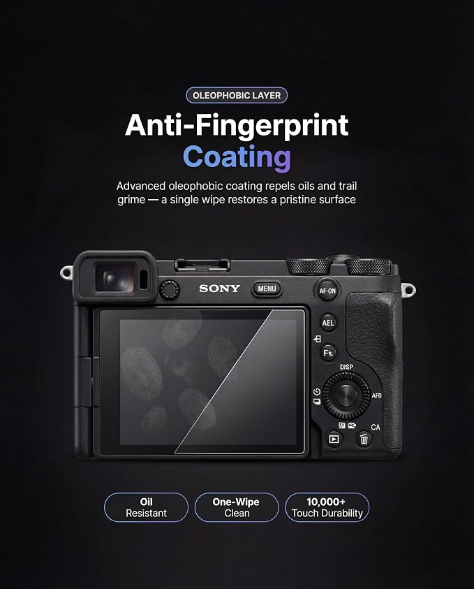 iDaPro Screen Protector for Sony Alpha A6700 A7C II 7C II A7CII / 6700 ZV-E1