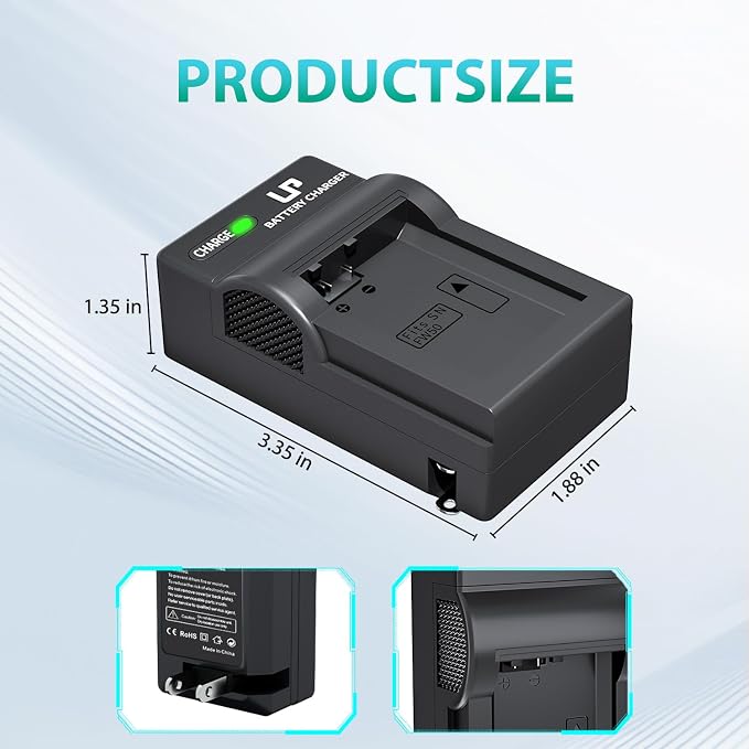 NP-FW50 Battery Charger, LP Charger Compatible