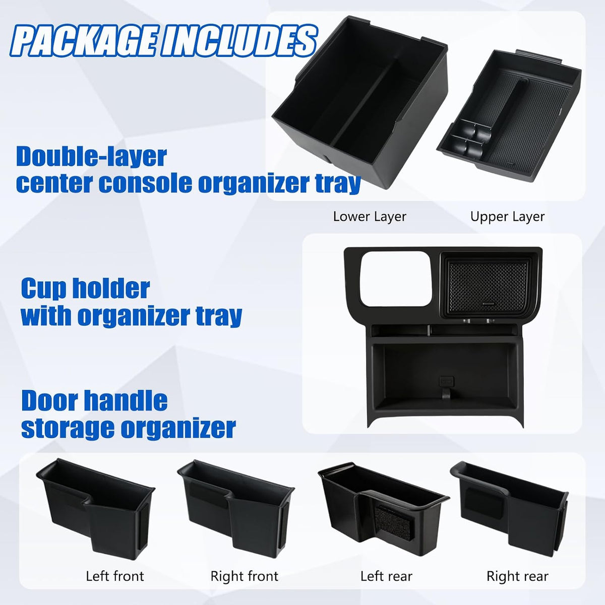 7PCS Center Console Storage Organizer Set for Ford Maverick 2022-2026