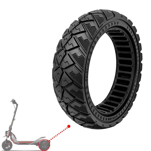 MORICHS Solid Tire for Ninebot Segway ZT3 Pro Electric Scooter, Replacement Off-Road Tire