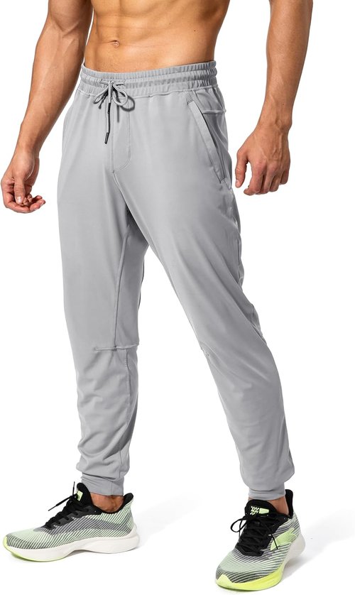 G Gradual Men's Athletic Sweatpants - Zipper Pockets for Soccer, Running & Workouts | Comfortable Joggers