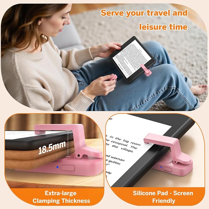 Page Turner Ring for Kindle, Remote Control for iPhone iPad Android Tablets