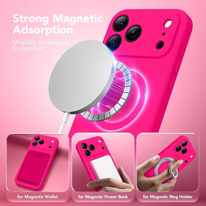 Magnetic for iPhone 17 Pro Case, Compatible