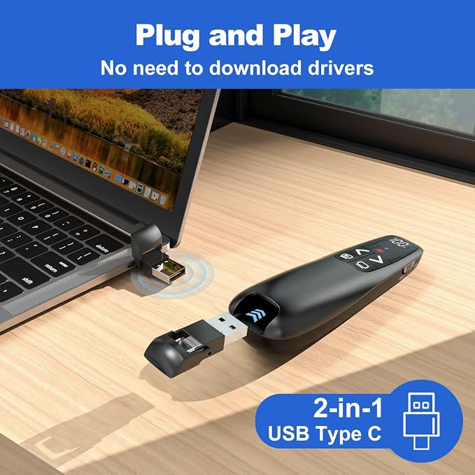 Rechargeable Presentation Clicker