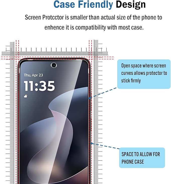 2+2 Pack for Moto G 2026/2025 Screen Protector