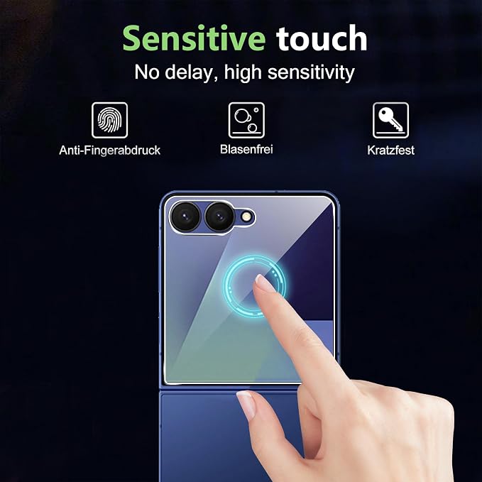 for Samsung Galaxy Z Flip 7 Screen Protector Ultra HD Tempered Glass flim