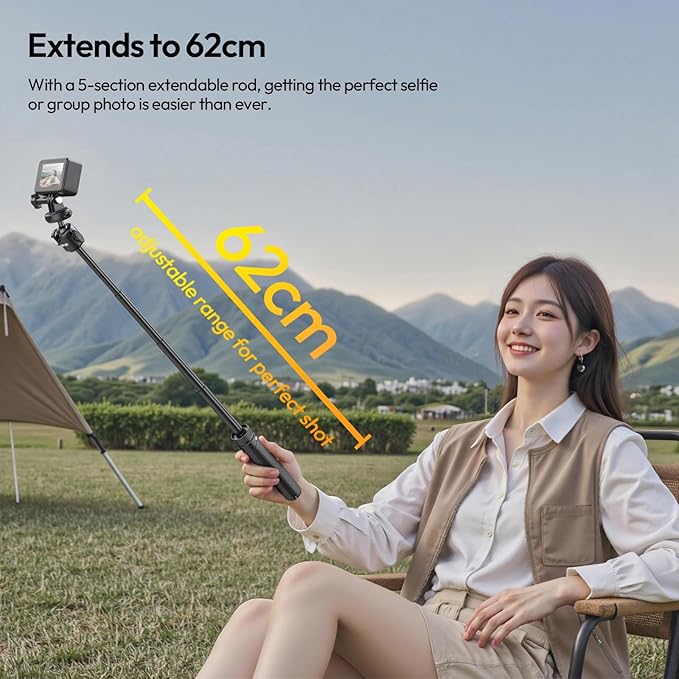 ULANZI MT90 Tripod Stand Vlog Handle Grip