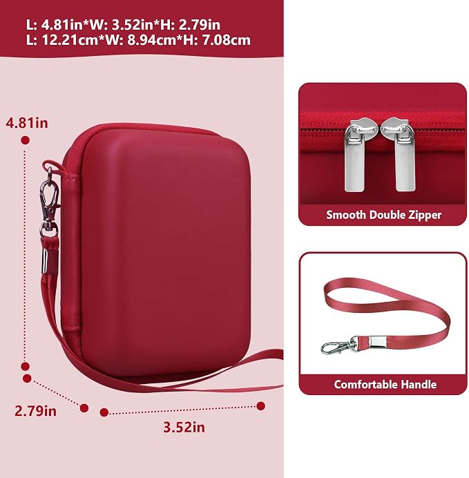 Hard Carrying Case for Canon PowerShot SX740 HS/ELPH 360 HS/ SX730 HS/ SX720