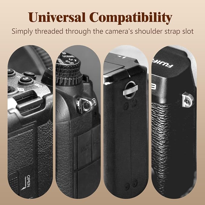 1.8”Wide Camera Strap, Fashionable PU Leather Camera Strap