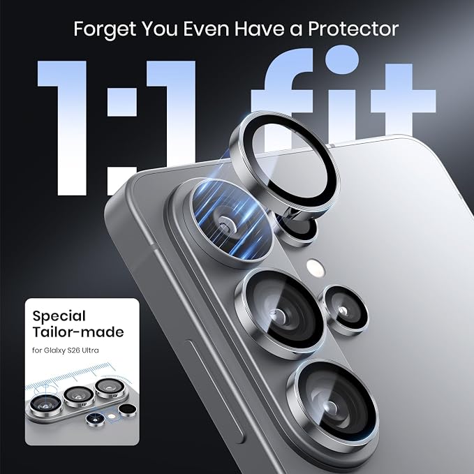 Hoerrye for Samsung Galaxy S26 Ultra Camera Lens Protector