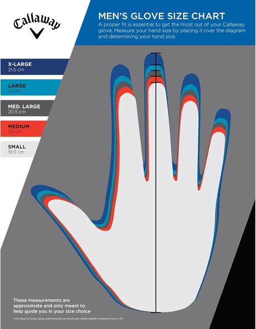 Callaway Golf Weather Spann Glove - Superior Grip & Comfort for All Weather Conditions