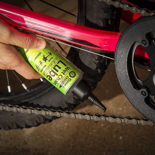 Green Oil Cycle Chain Lube - Biodegradable & Eco-Friendly | 100ml for All Bikes in Wet & Dry Conditions